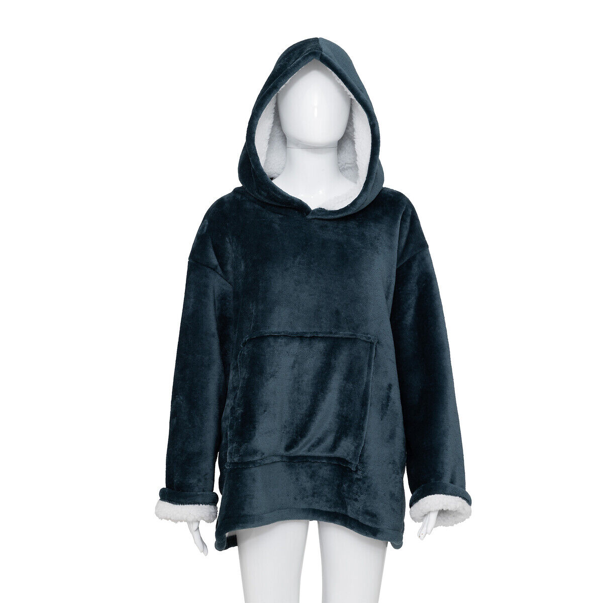 Manta camisola com capuz 85x118cm, , large