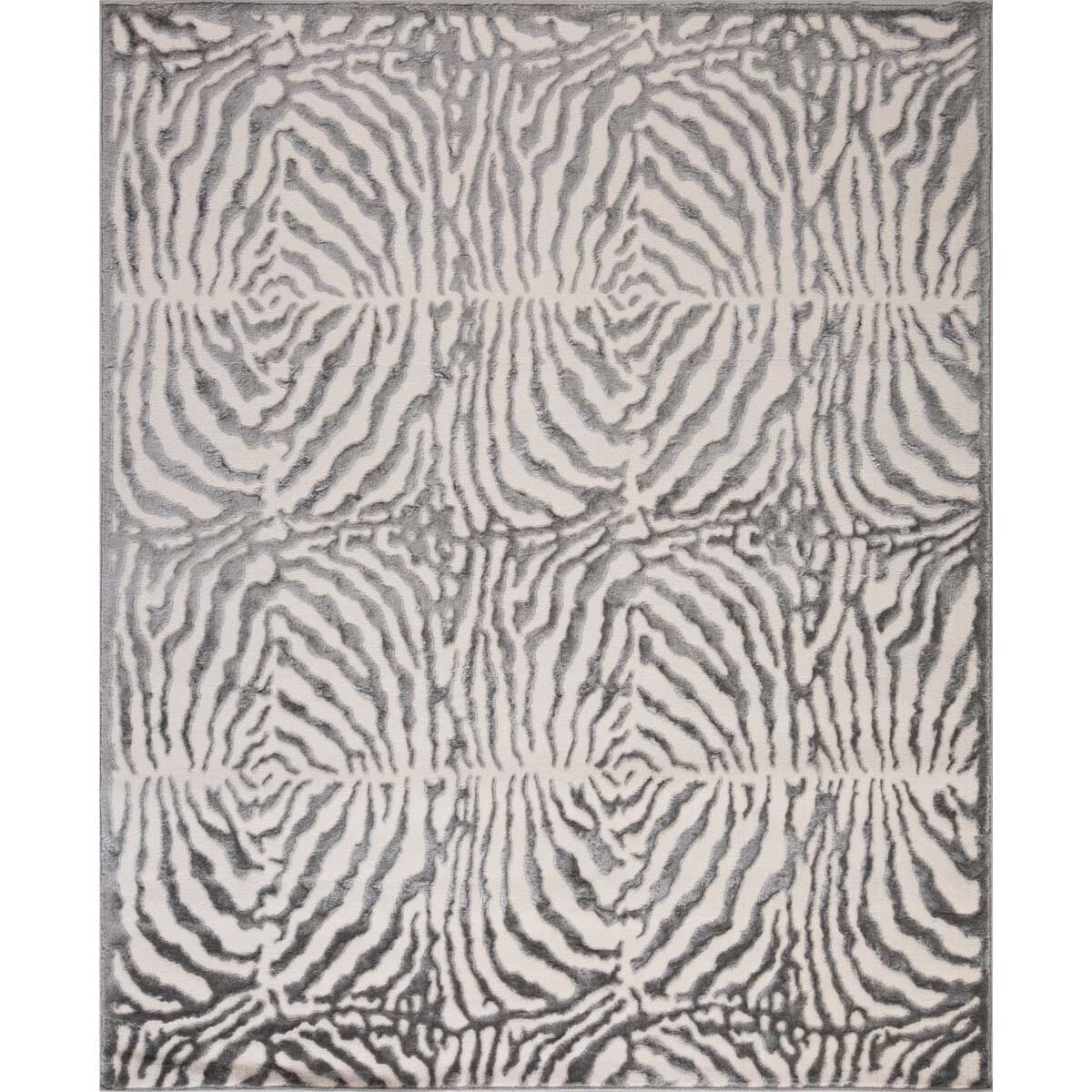 Tapete ZAHA zebra cinza 160x235cm, , large