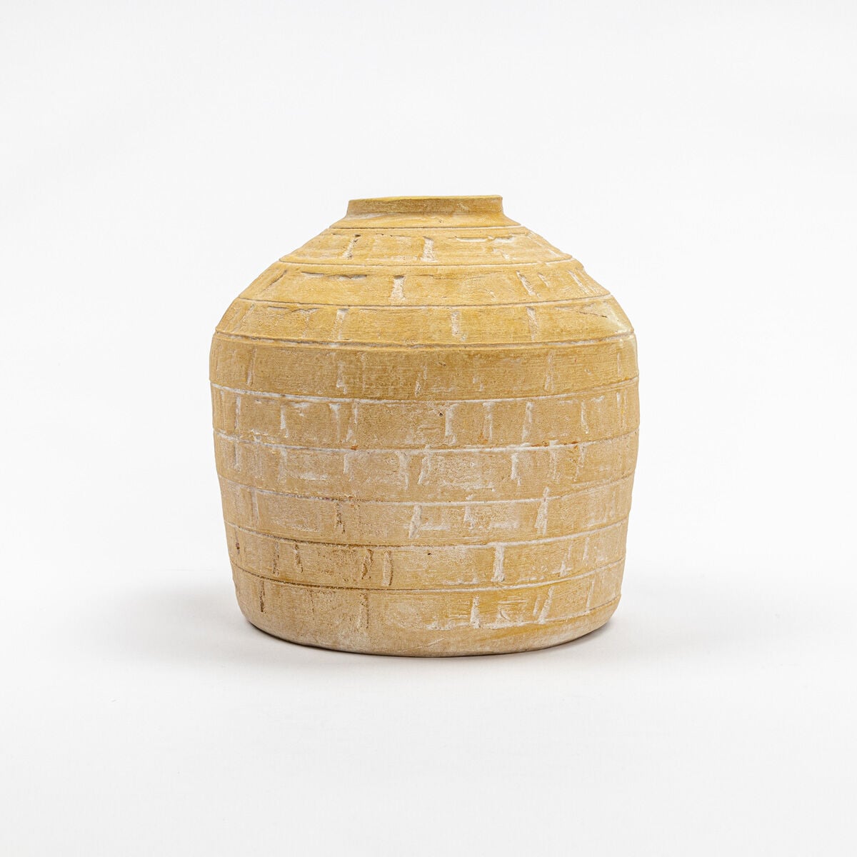 Pote WIND oriental amarelo 20cm, , large