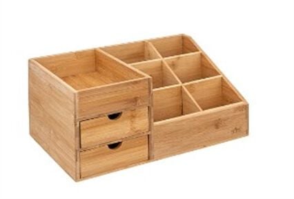 Organizador wc em bambu, , large