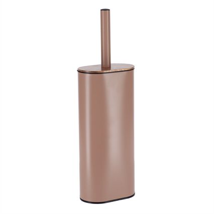 Escova wc em metal taupe, , large