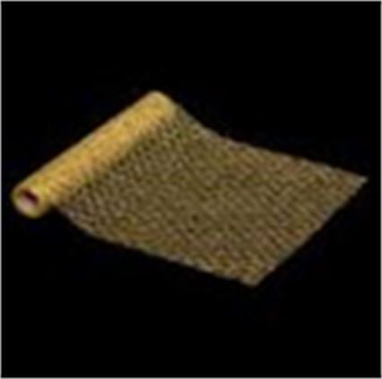 Tecido Tule Dourado Com Lantejoulas 3m, , large