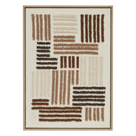 Cuadro decorativo 3D EMIR marrón 70x50cm