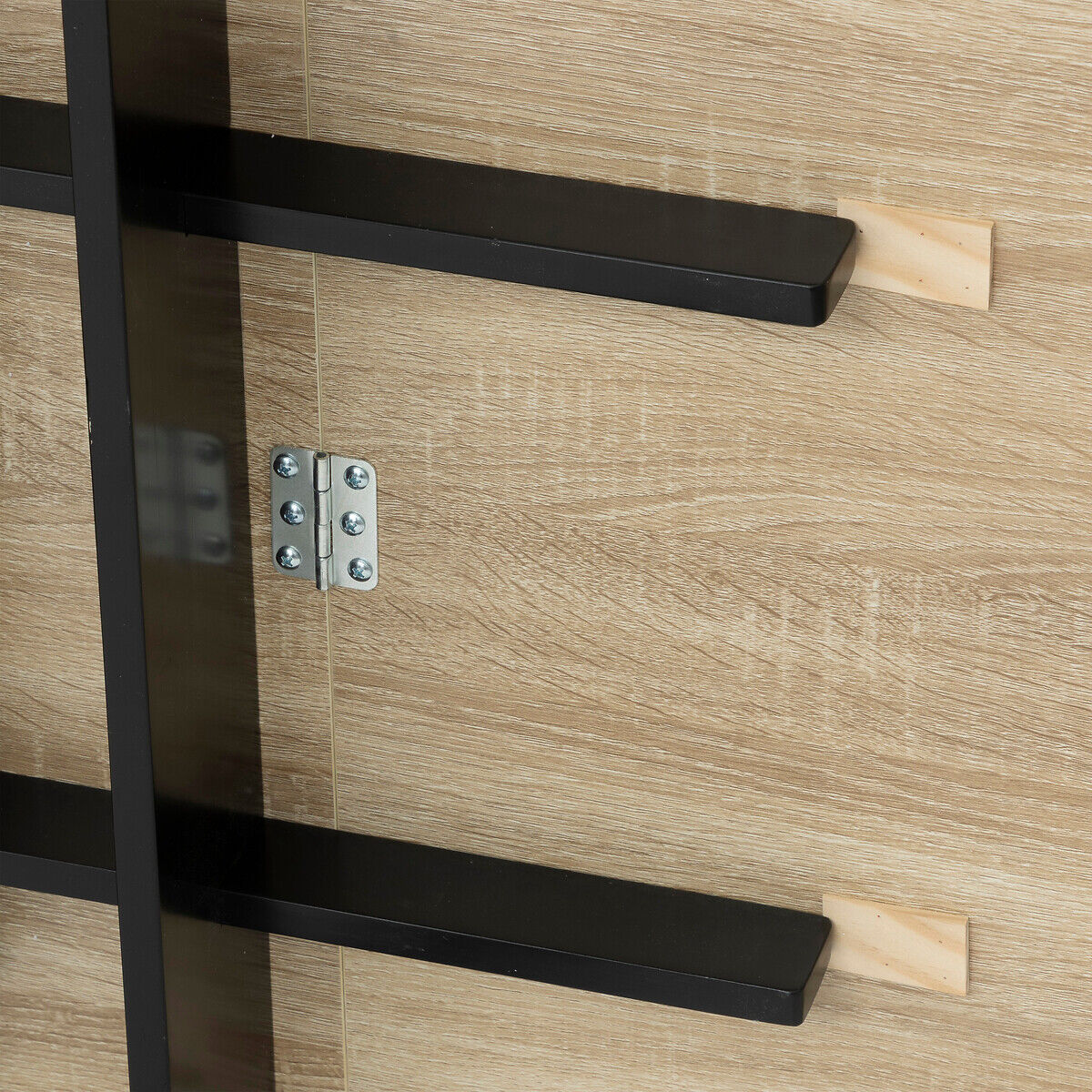 Mesa de jantar extensível em mdf 80-116-152cm, , large
