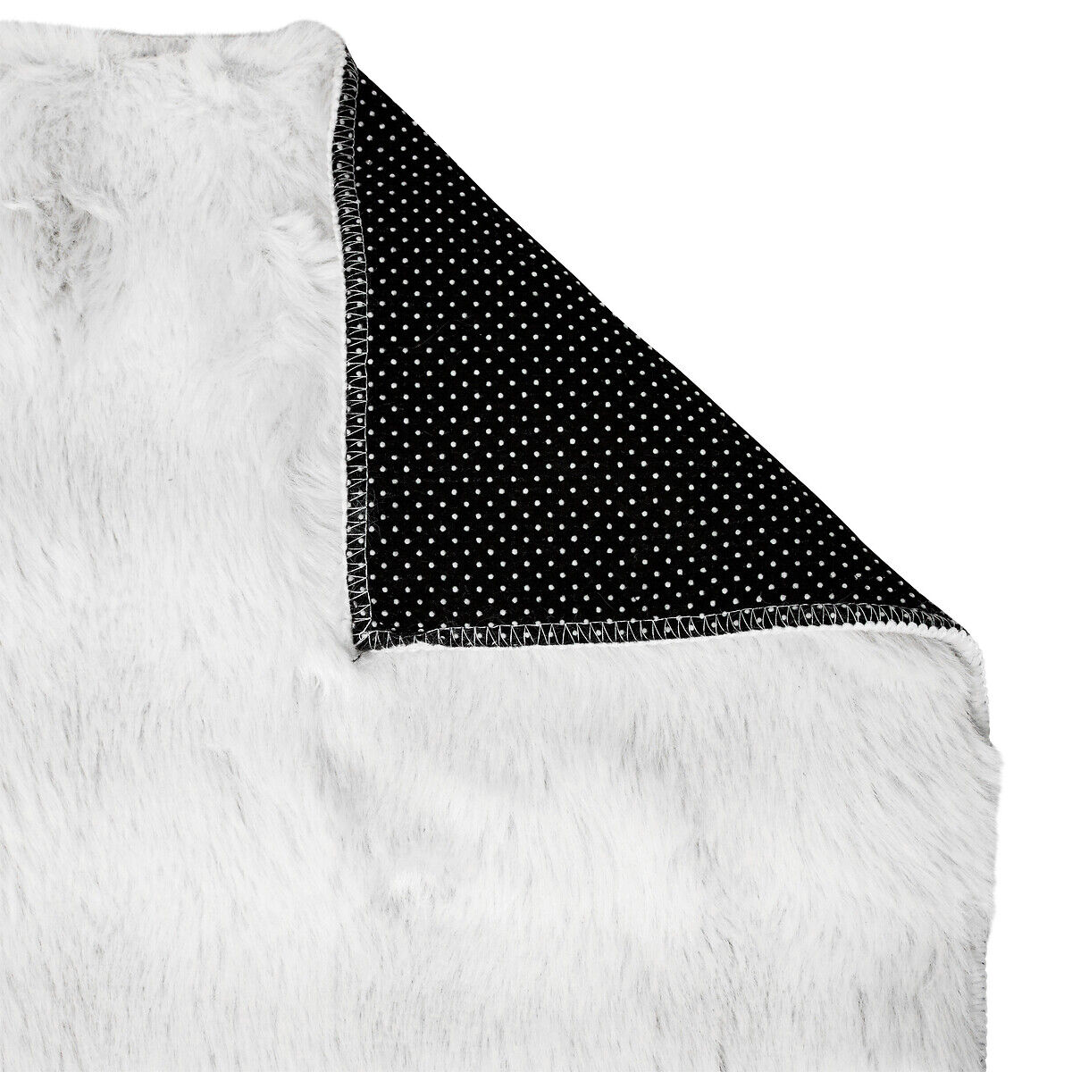 Alfombra de pelo ZEPHY blanco 60x90cm, , large