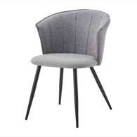 Silla LOLA gris de tela