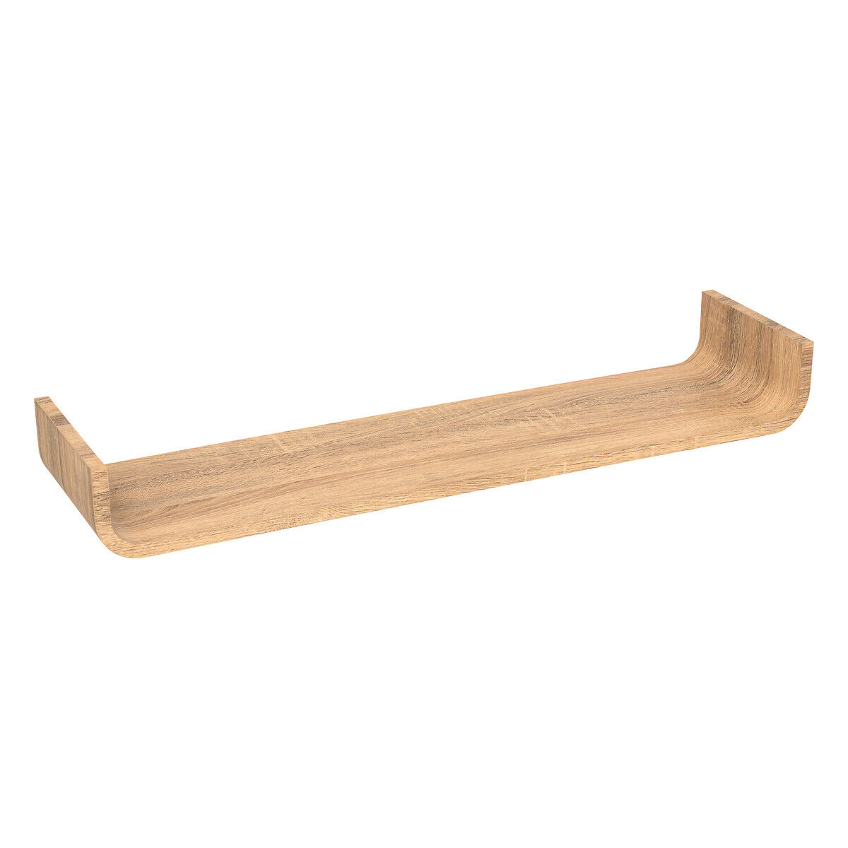 Prateleira curva para parede FIXY bege, , large