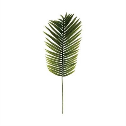 Haste verde folha de palmeira artificial 113cm, , large