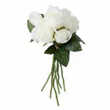Bouquet com 7 rosas brancas, , large
