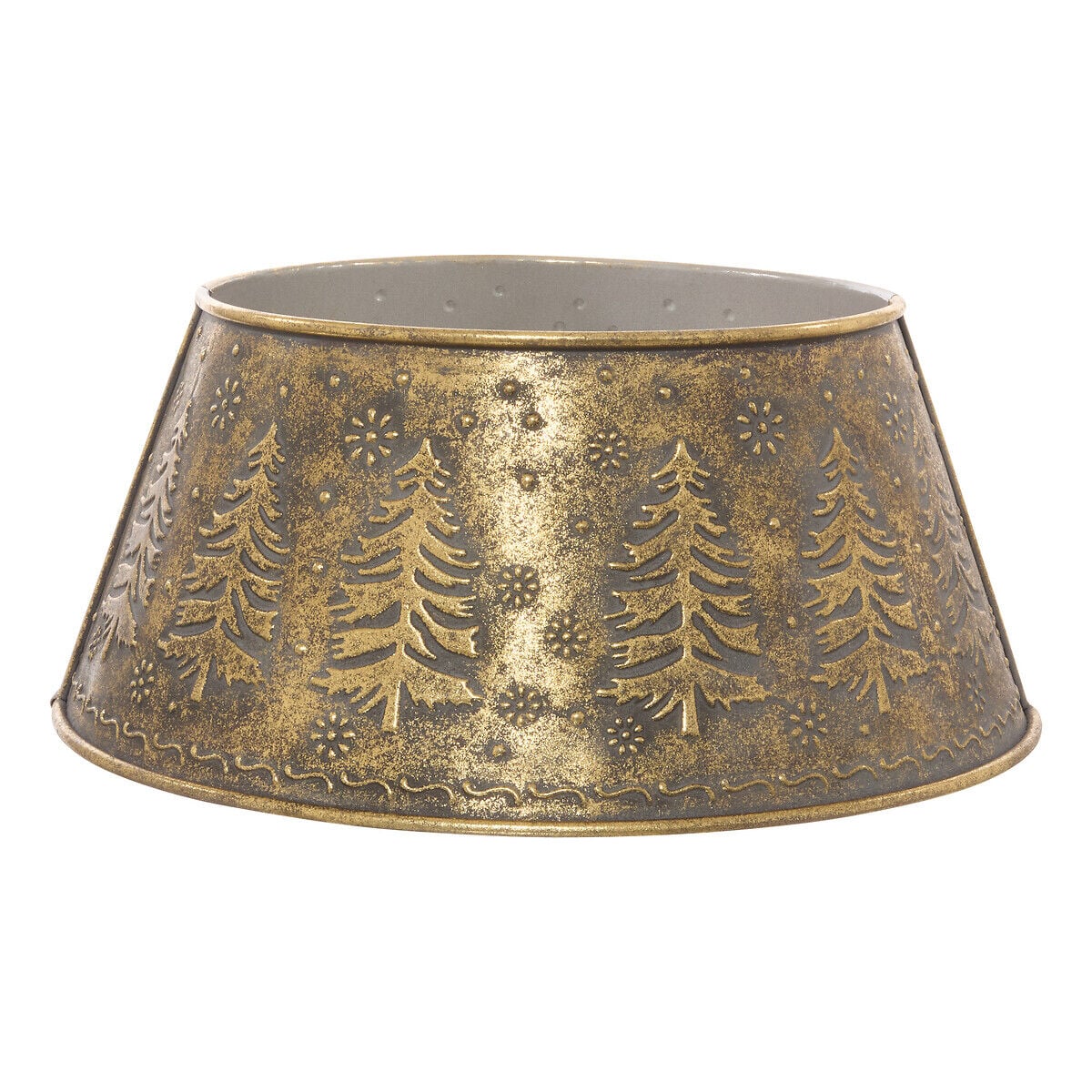 Base Para Árvore De Natal Decorada Cobre, , large