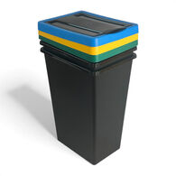 Juego de 3 cubos de reciclaje