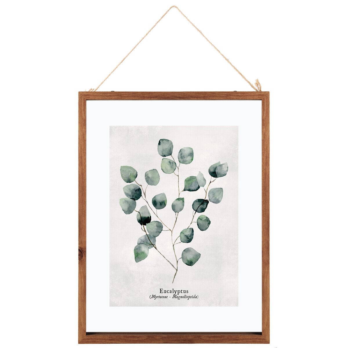 Quadro decorativo folhas 48x38cm, , large