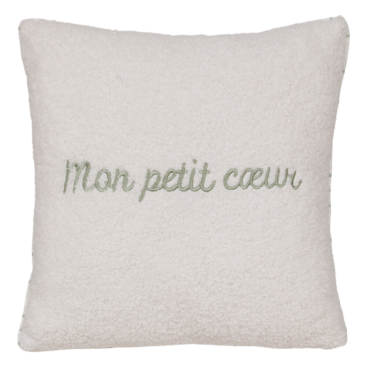 Heart cushion beige, , large