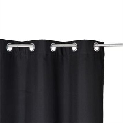 Cortina isolante preta 140x260cm, , large