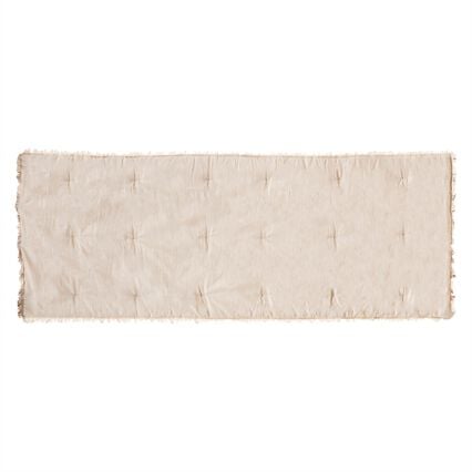 Edredão fundo de cama RIVIERA bege 60x180cm, , large