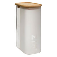 Tarro para arroz de vidrio y bambú 16cl