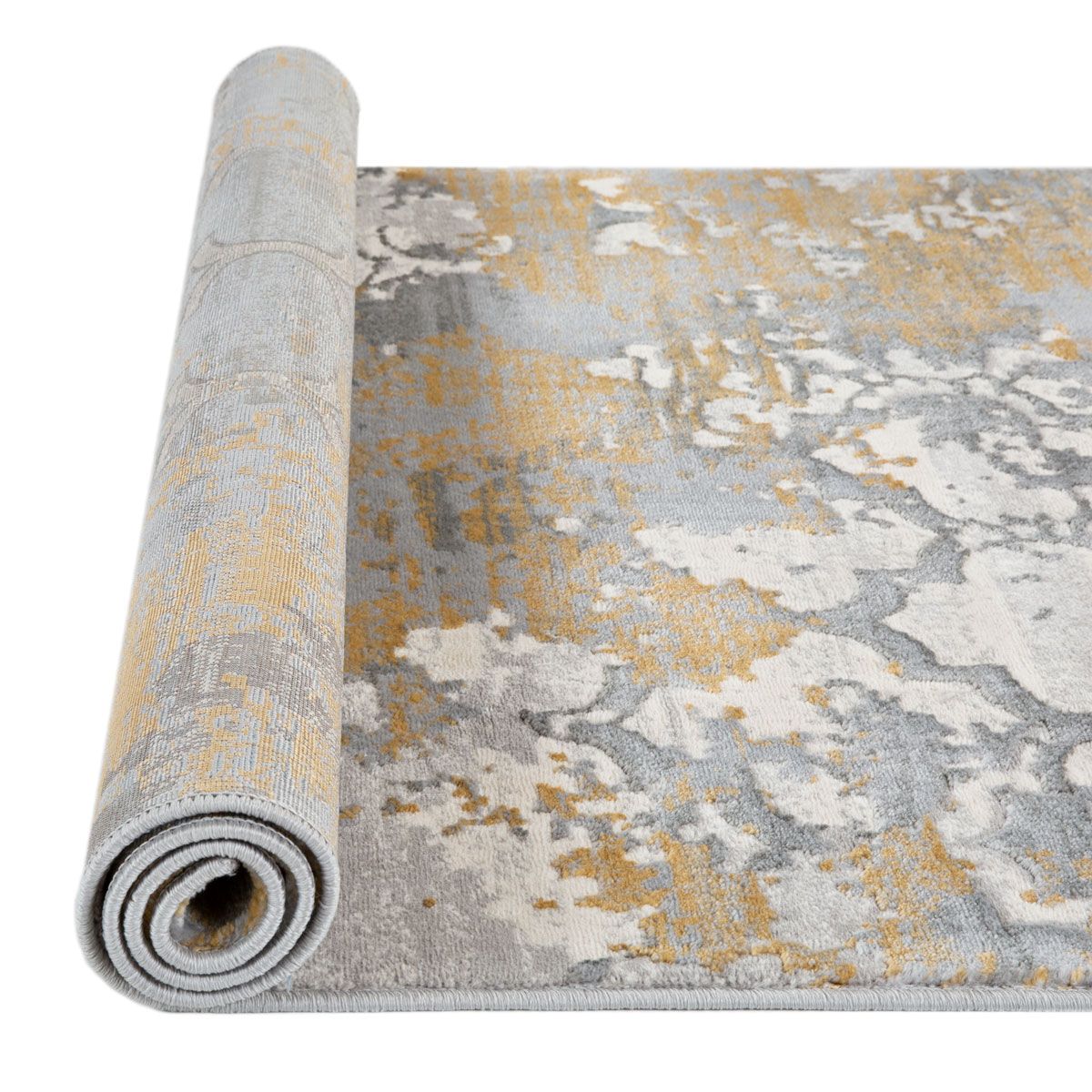 Tapete VIQI tiles amarelo 80x150cm, , large