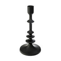 Candelabro De Metal Negro Feel 25.5Cm