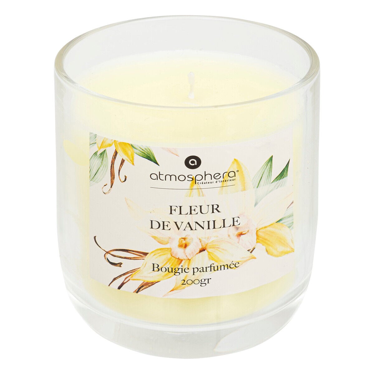 Scented candle patchouli in glass jar, , large