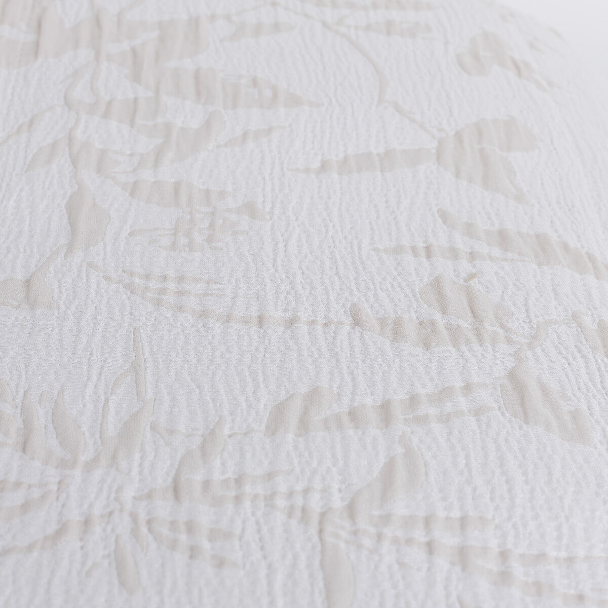 Leaf bedspread AUREN beige, , large
