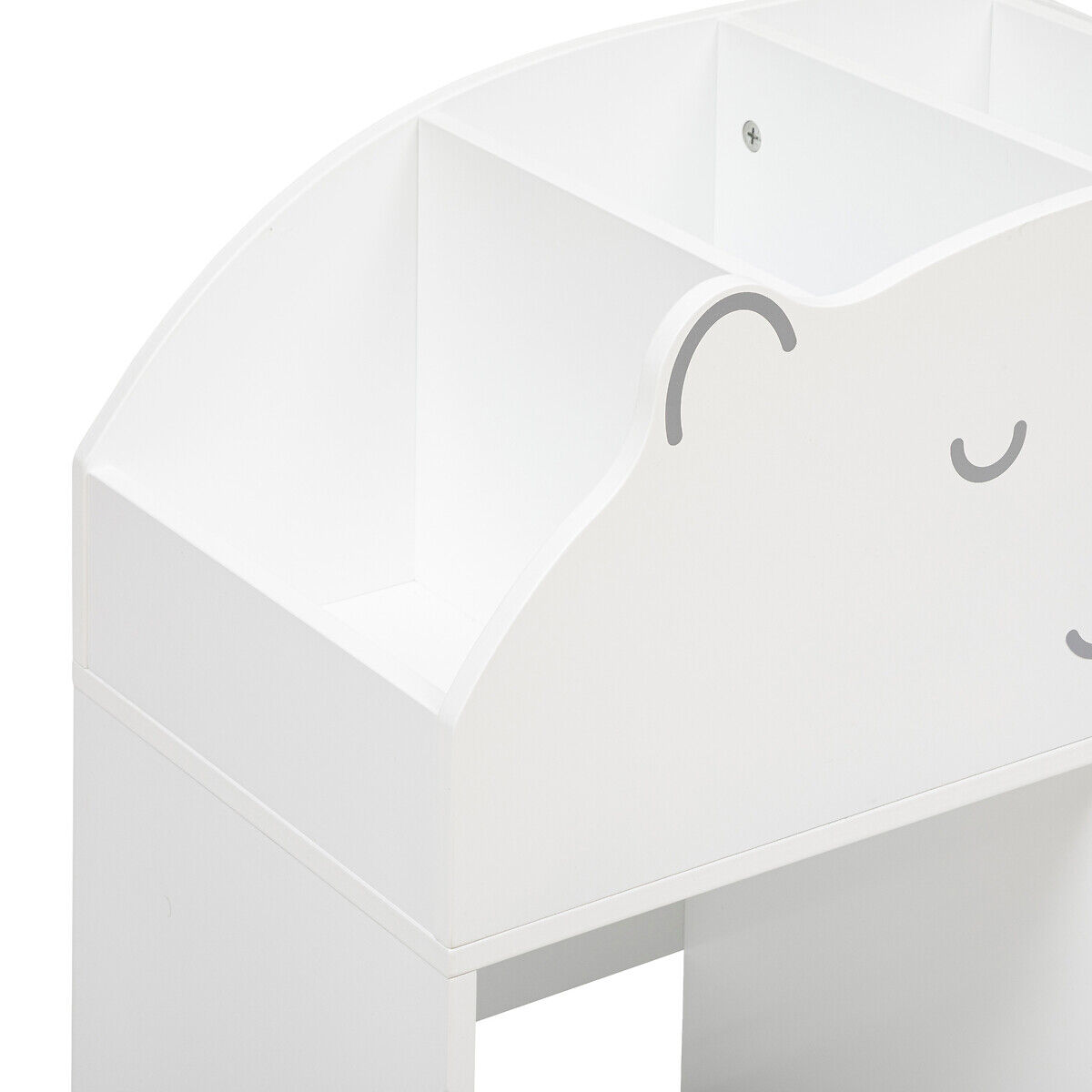 Estante urso branco em mdf, , large