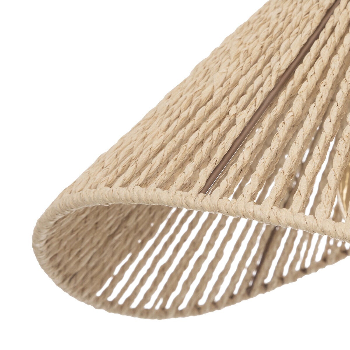 Lámpara de techo MYHA beige de cuerda, , large