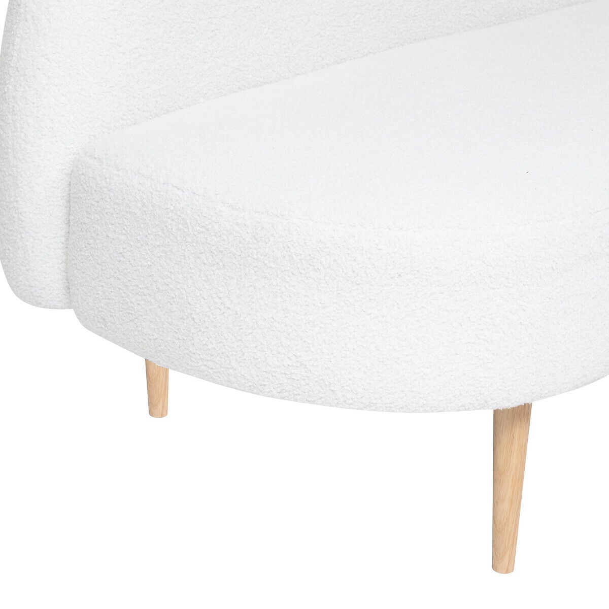 Sofá INSI branco em tecido 172x75x72cm, , large