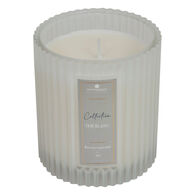 Vela perfumada vaso de vidrio COLLECTION th&eacute; blanc