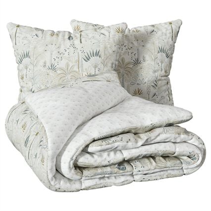 Jogo de cama estampado SONIE de algodão 240x220cm, , large