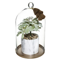Planta artificial con campana 25cm