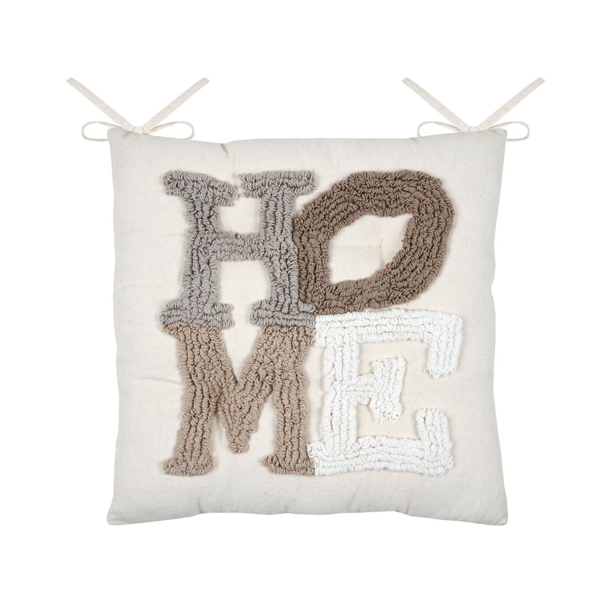 Coxim para cadeira JOANNY natural 38x38cm, , large