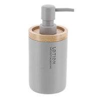 Dispensador para jab&oacute;n l&iacute;quido gris claro 280ml