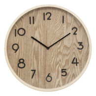 Reloj De Pared Ivana De Madera 38Cm