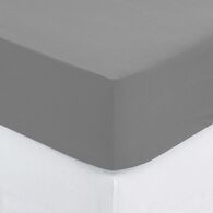 S&aacute;bana bajera ajustable gris 90x190cm