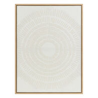 Cuadro decorativo ANGELI blanco 80x60cm
