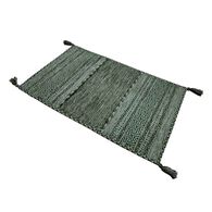 Alfombra Tribal Verde Claro 60x100Cm