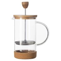 Cafeteira Em Vidro E Bambu 60cl