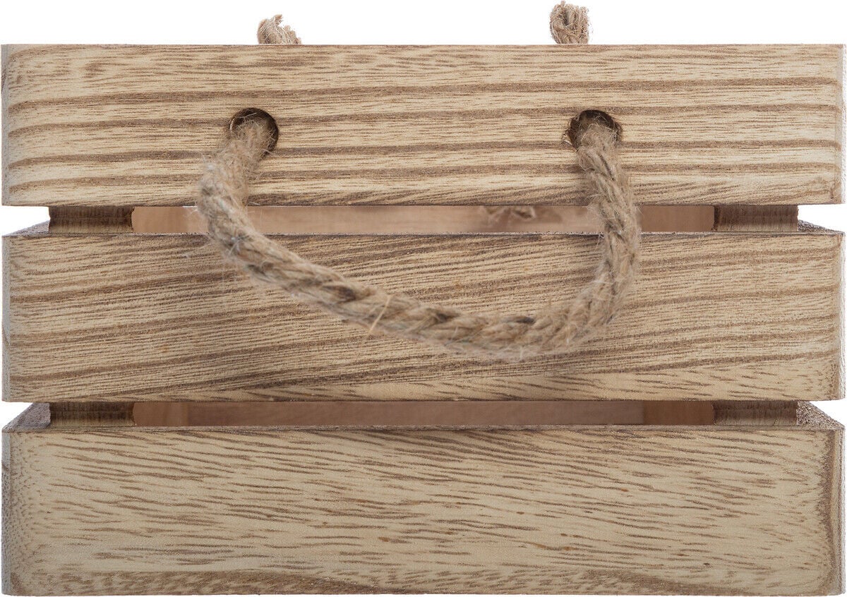 Wooden box COLONIAL beige decorated, , large