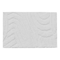Alfombra de ba&ntilde;o blanco CLOUDY 50x75cm 