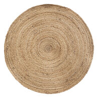 Alfombra ROND de yute 80cm