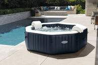 Spa Inflable Azul Marino Para 6 Personas Intex