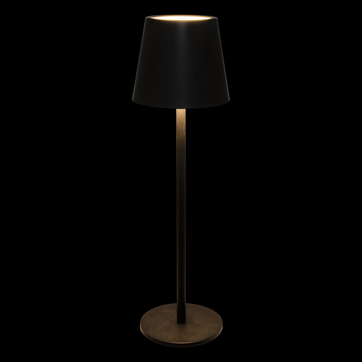 Candeeiro de mesa CODY preto em metal 36cm, , large
