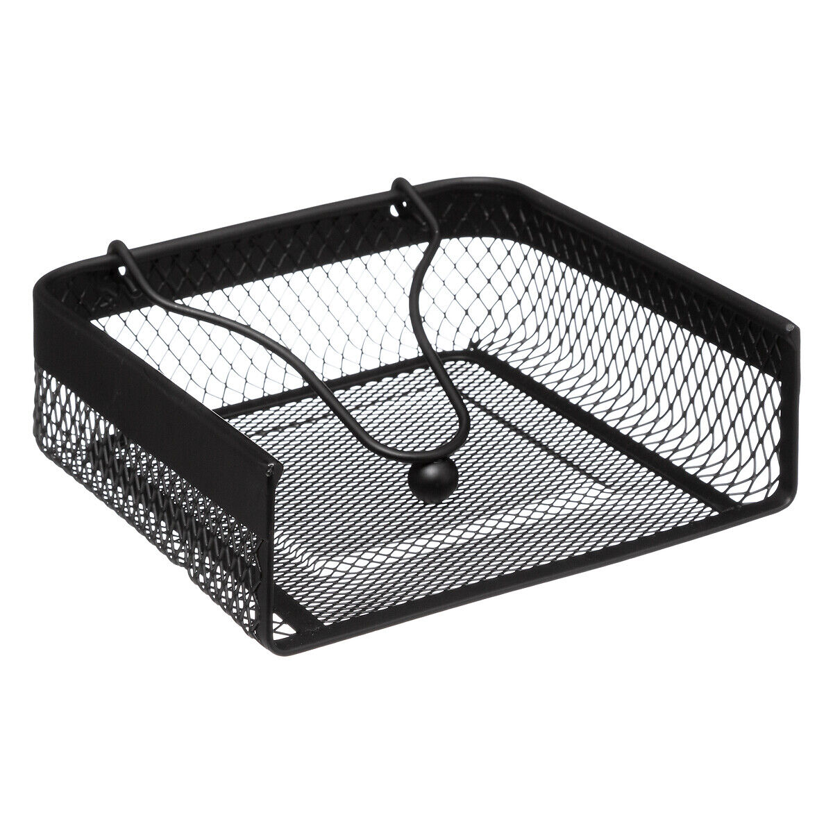 Porta guardanapos metal preto, , large