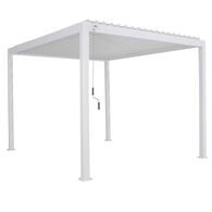 P&eacute;rgola &Eacute;VORA blanca 3,6x3,6m