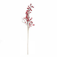 Rama Con Bayas Rojas 73cm