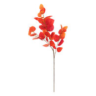 Rama eucalipto artificial rojo 92cm