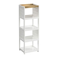 Mueble wc con 5 niveles RIO blanco