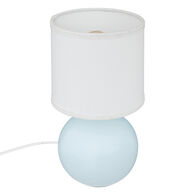 L&aacute;mpara De Mesa Perola Azul
