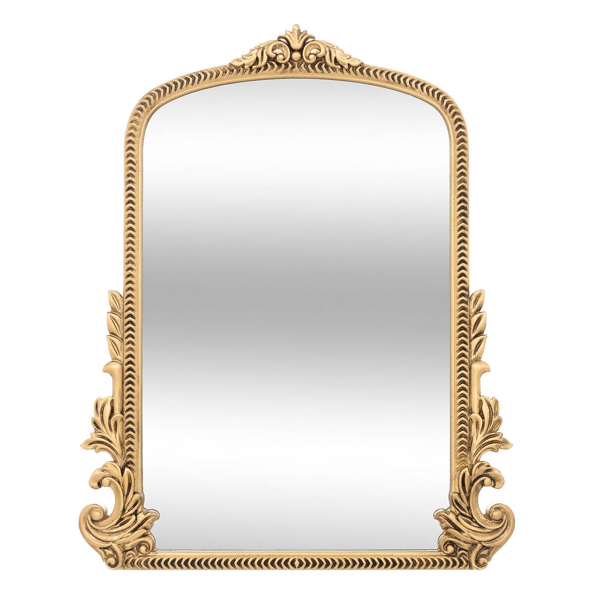 Espelho de parede VICTORIA dourado 51cm, , large