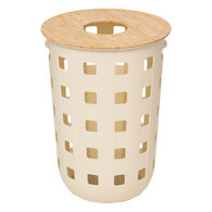 Cesto para ropa sucia HARMONY beige 60L